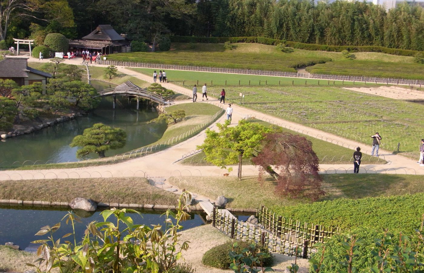 雄大なランドスケープ 岡山後楽園 佐藤真紀 Fun建築設計事務所